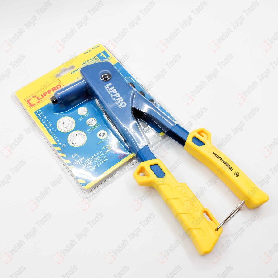 LIPPRO TANG RIVET RIFET HD HEAVY DUTY RIVETER HAND RIVETER TEMBAKAN PAKU BLIND