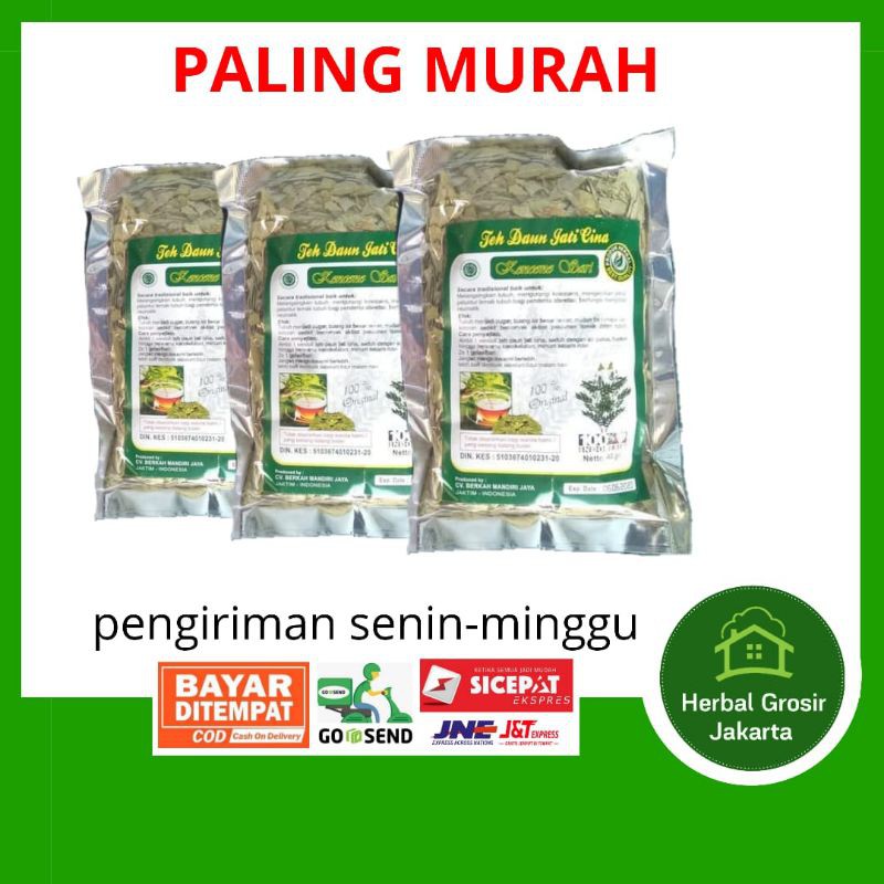 

teh daun jati cina Pelangsing Original 40 gr