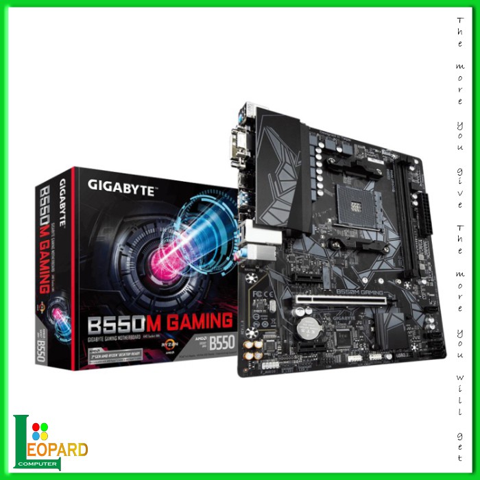 GIGABYTE B550M GAMING MOTHERBOARD