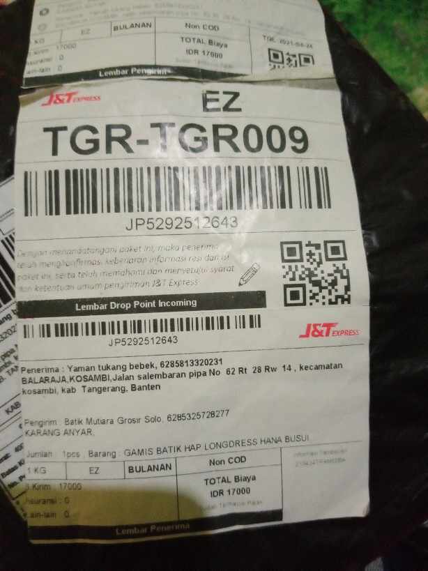 Gamis Batik Hap Longdress Hana Busui