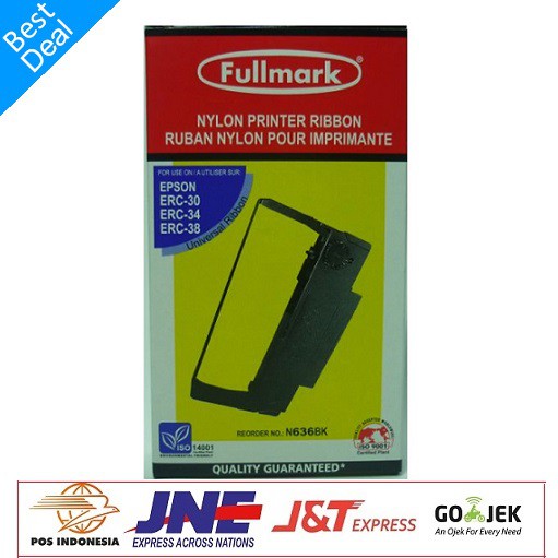 Tinta Fullmark N636PE Ribbon Epson ERC-30 ERC-34 ERC-38