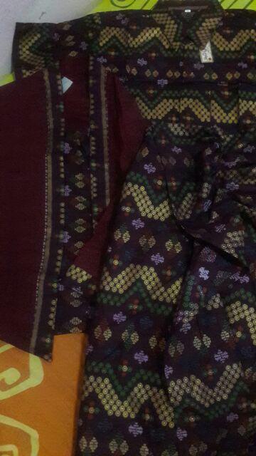 Bajucouple Pasangan Batikcouple Anami Sarwendah Gamis Broklat