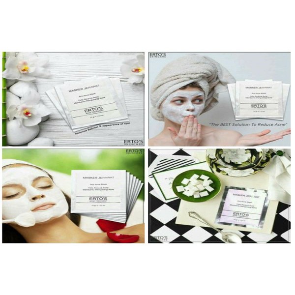 ERTOS MASKER JERAWAT - ERTO'S ACNE TREATMENT - MASKER ERTOS BEST SELLER