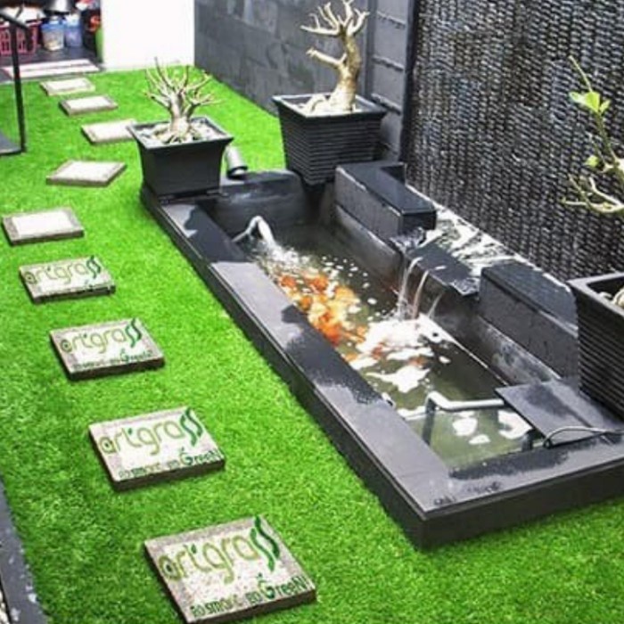 TIKAR-KARPET- KARPET RUMPUT SWISS 3 CM RUMPUT METER RUMPUT SINTETIS RUMPUT SINTETIC -KARPET-TIKAR.