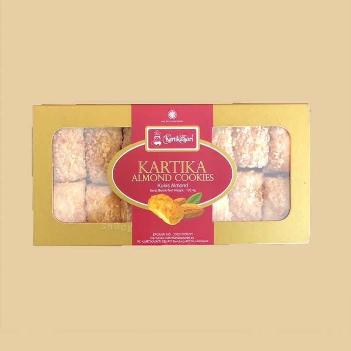 

T20R Almond Cookies Kartika Sari Ht501Gr