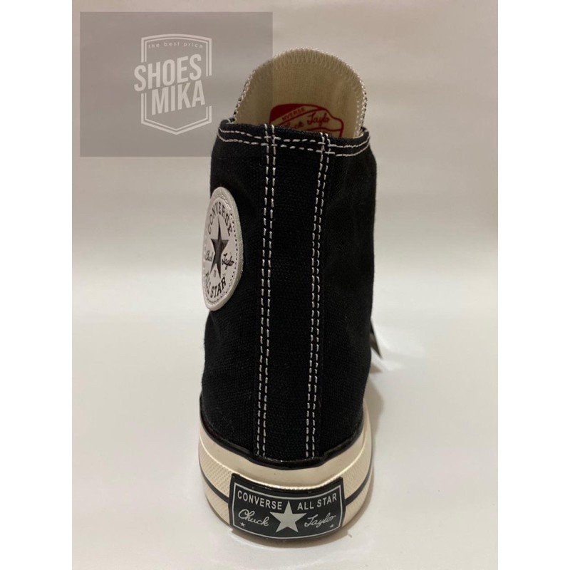 Sepatu Converse 70s High Black White PREMIUM [ BISA COD ]-3