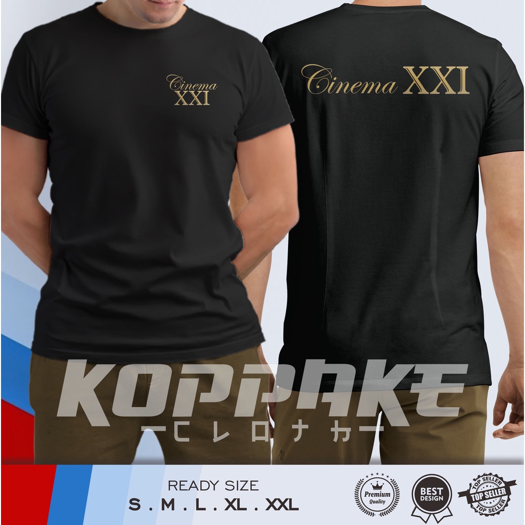 Kaos Cinema XXI Logo Baju Distro
