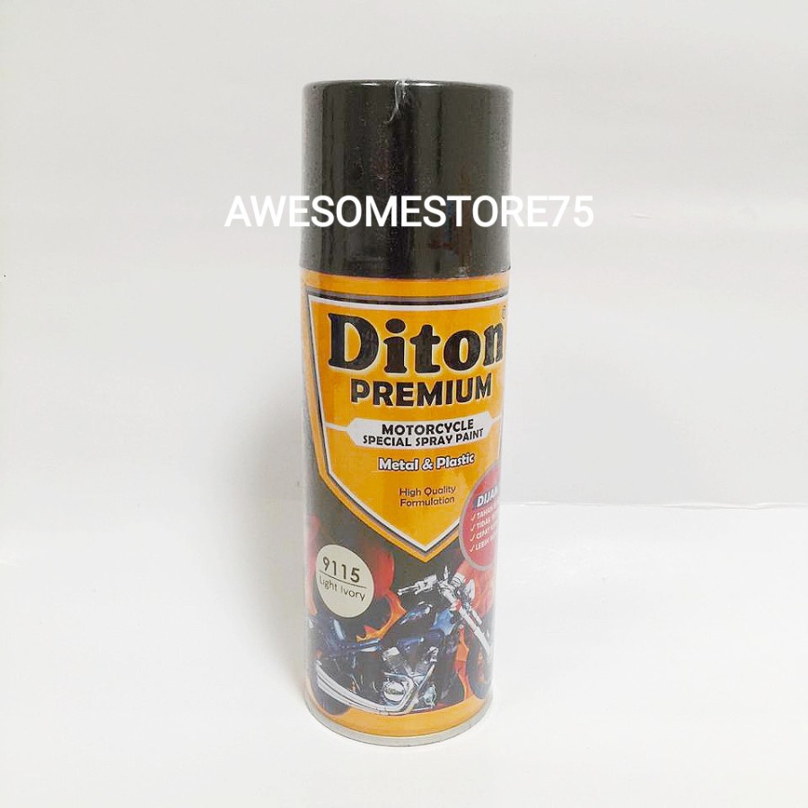 DITON PREMIUM ** V 9115 LIGHT IVORY Cream Krim Krem VESPA Cat Semprot Pilox Pylox