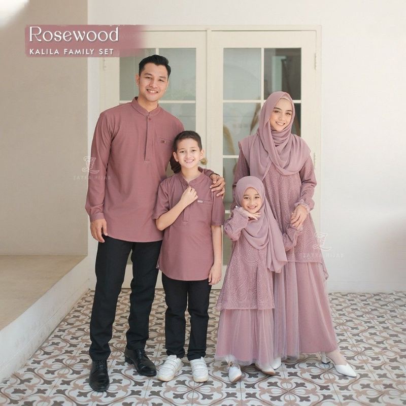 Ready KALILA FAMILY SET by Zayra Hijab