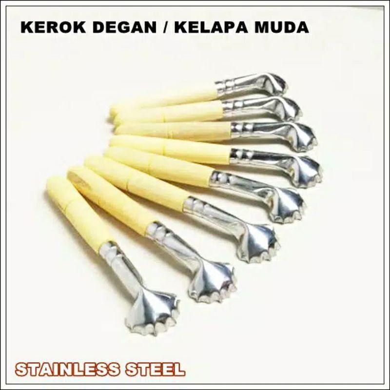 kerok degan/kelapa