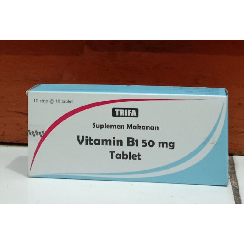 Vitamin B1 50mg box