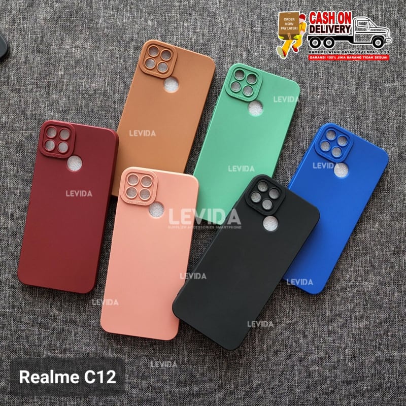 Realme C12 Case Macaron Pro Kamera