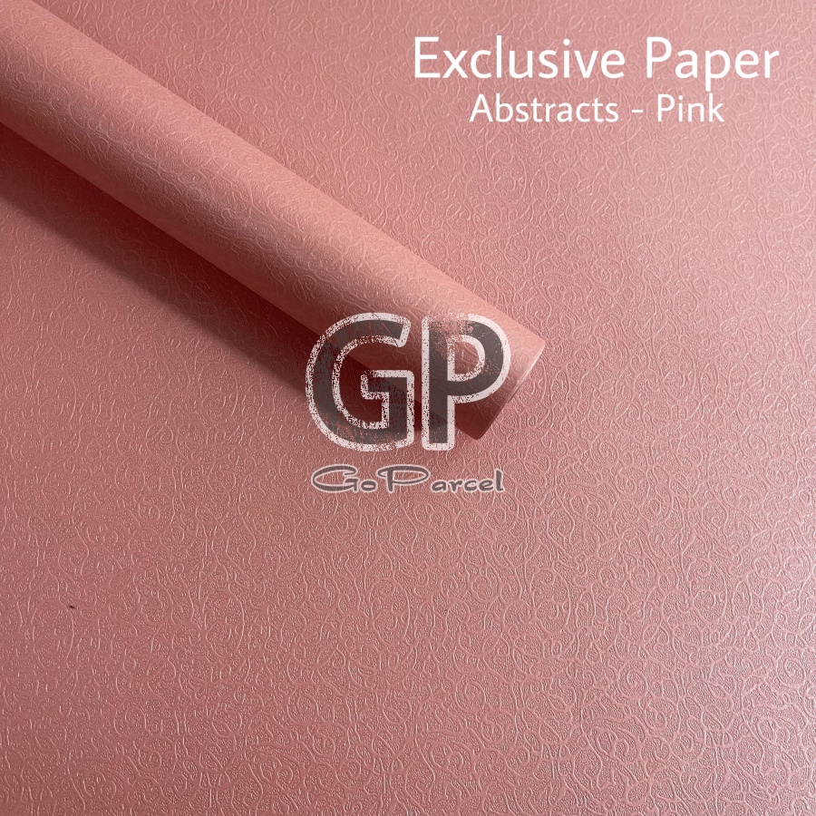 ( 2 LEMBAR ) KERTAS EXCLUSIVE EMBOSSED ABSTRACT 80 Gram - GIFT WRAP PEARL PAPER / KERTAS KADO EXCLUSIVE DOFF TEXTURE 3D EMBOS