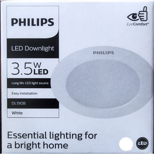 LAMPU DOWNLIGHT LED PHILIPS ERIDANI 3.5 WATT