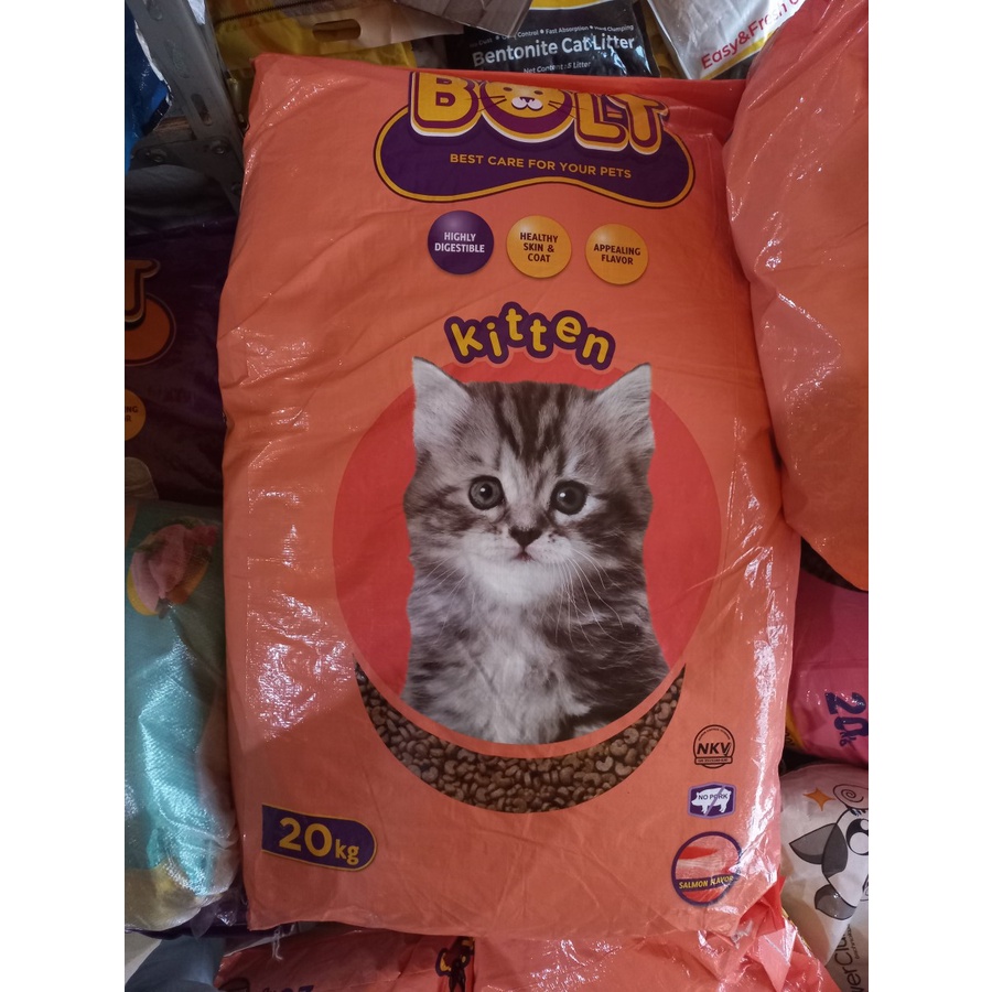 MAKANAN KUCING BOLT KITTEN 20 KG