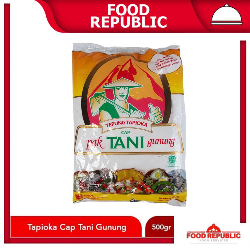 TEPUNG TAPIOKA CAP TANI GUNUNG 500 GR SAGU FLOUR TAPIOCA HALAL PREMIUM