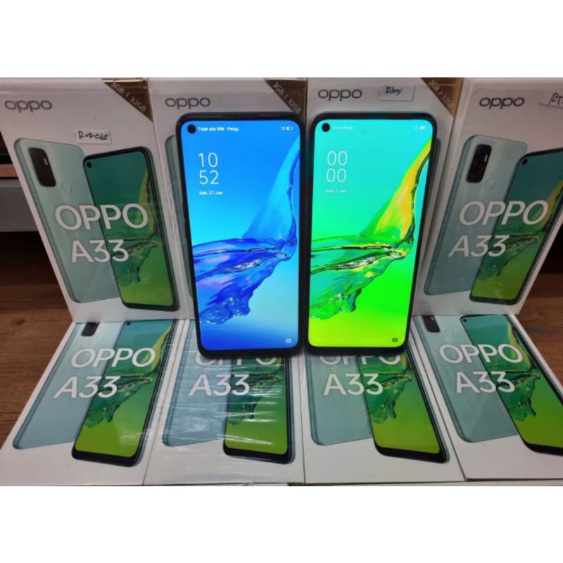 Jual Oppo A33 2020 4G/Lte RAM 3/32GB SECOND RESMI Indonesia|Shopee