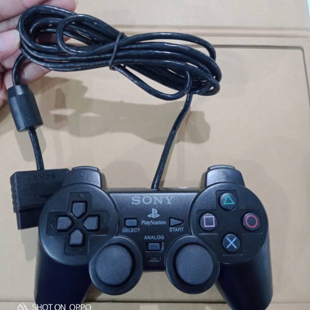 Stik ps2 op sony hitam kabel serat