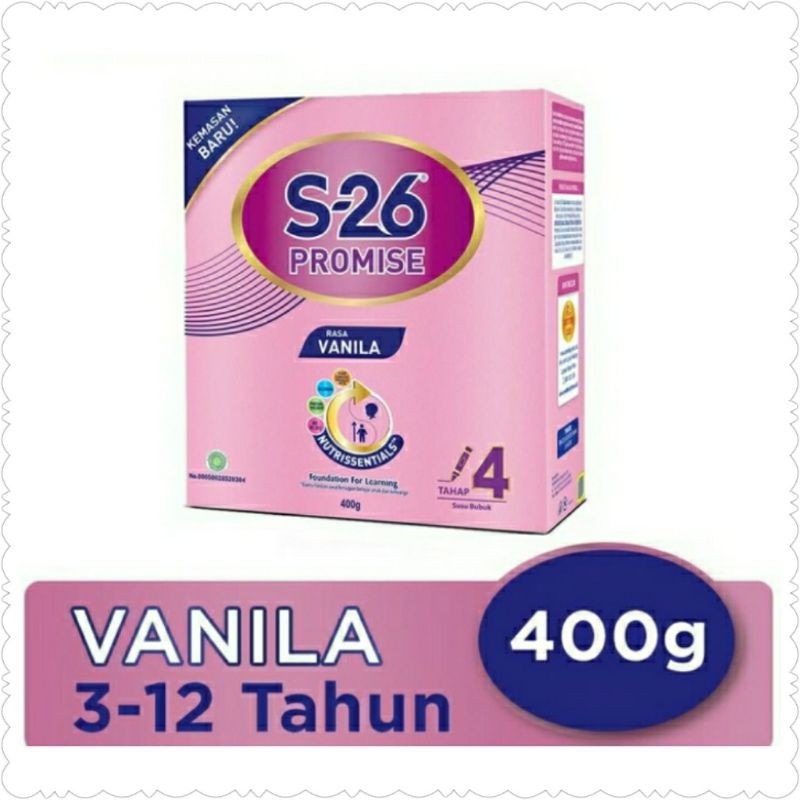 S26 Promise Tahap 4 Vanila 400gr