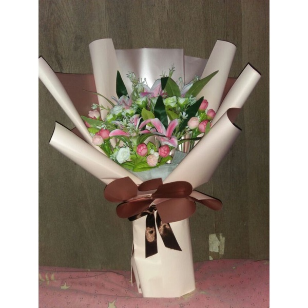 Bouquet Bunga Palsu Buket Bunga Palsu Baket Bunga Palsu