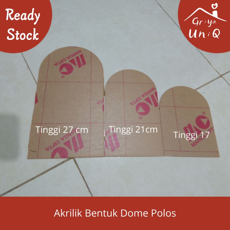 Akrilik Dome Polos