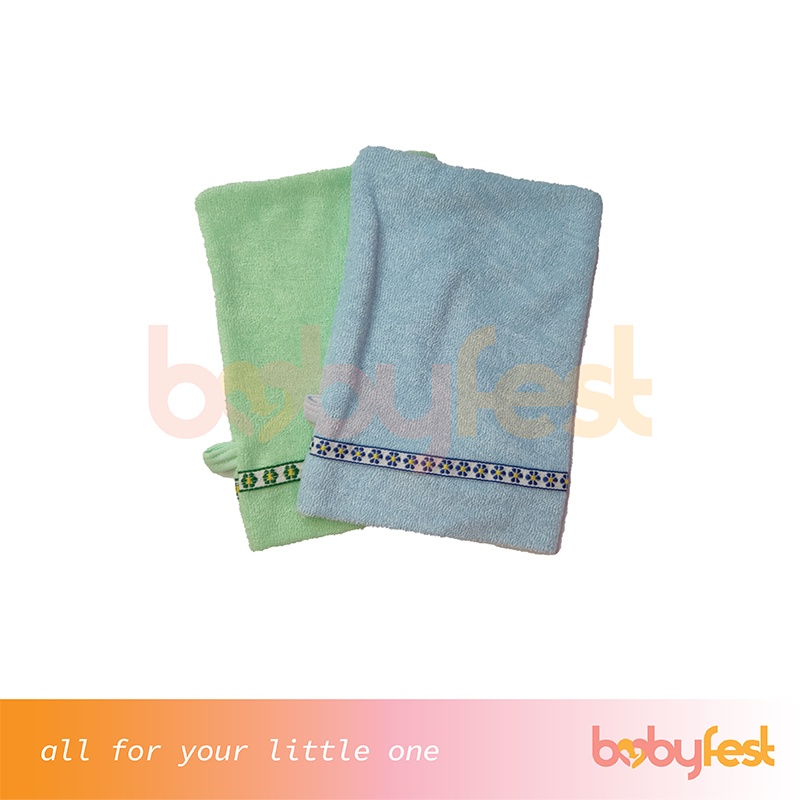 Babyfest Washlap Waslap Jari / Kotak Snobby @1pcs