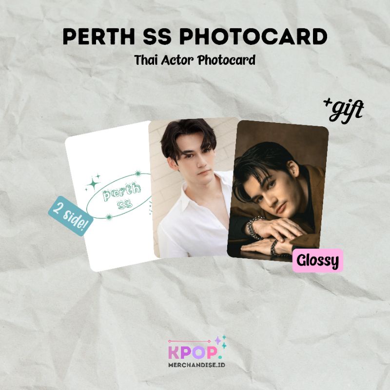 PERTH SS PHOTOCARD THAI ACTOR RAIKANTOPENI
