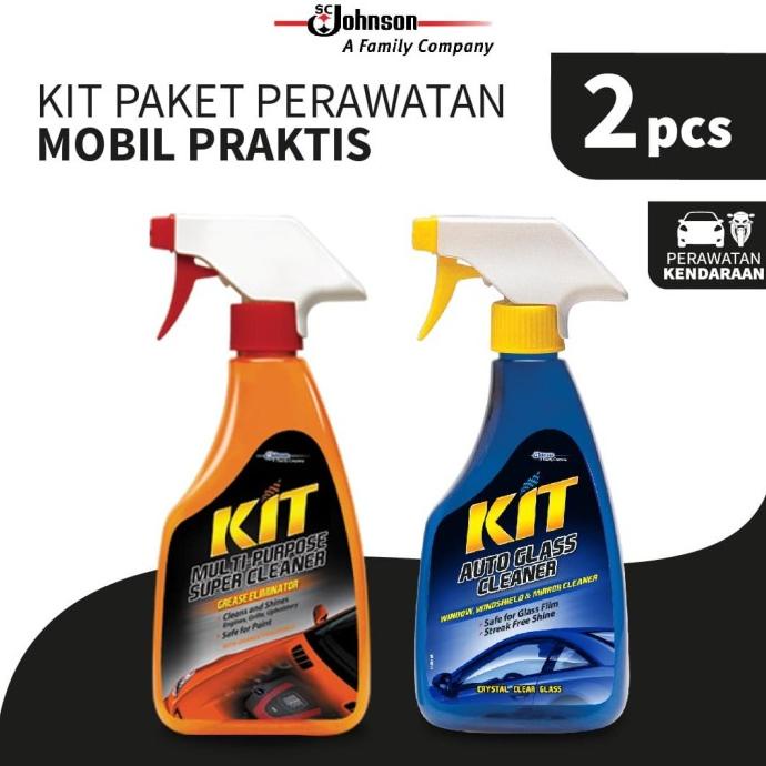 Kit Paket Perawatan Mobil Praktis