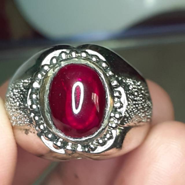 BATU CINCIN PERMATA MERAH SIEM ROSE BANGKOK