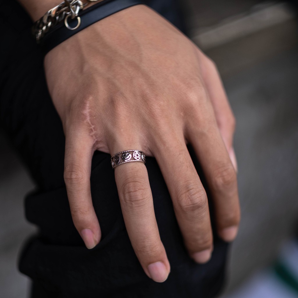 gon ring cincin korea rantai gaya pria wanita