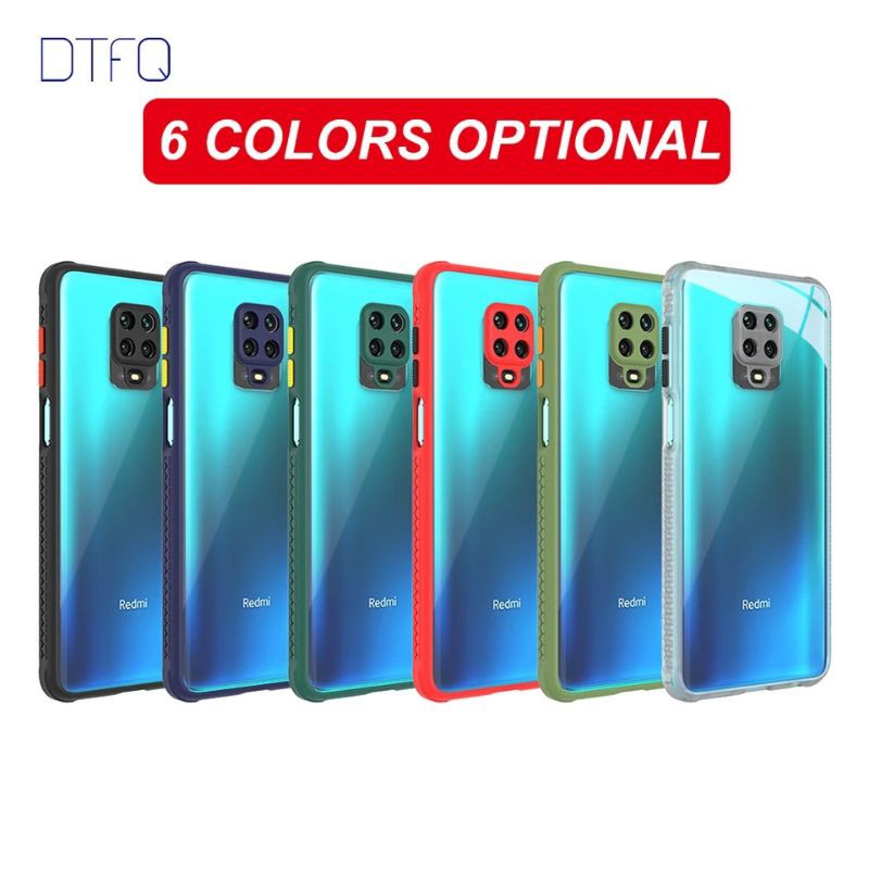 Ume Miqilin Soft Case Transparan Clear Redmi Note 9 Pro - Case Colour No Matte Dove Redmi Note 9pro