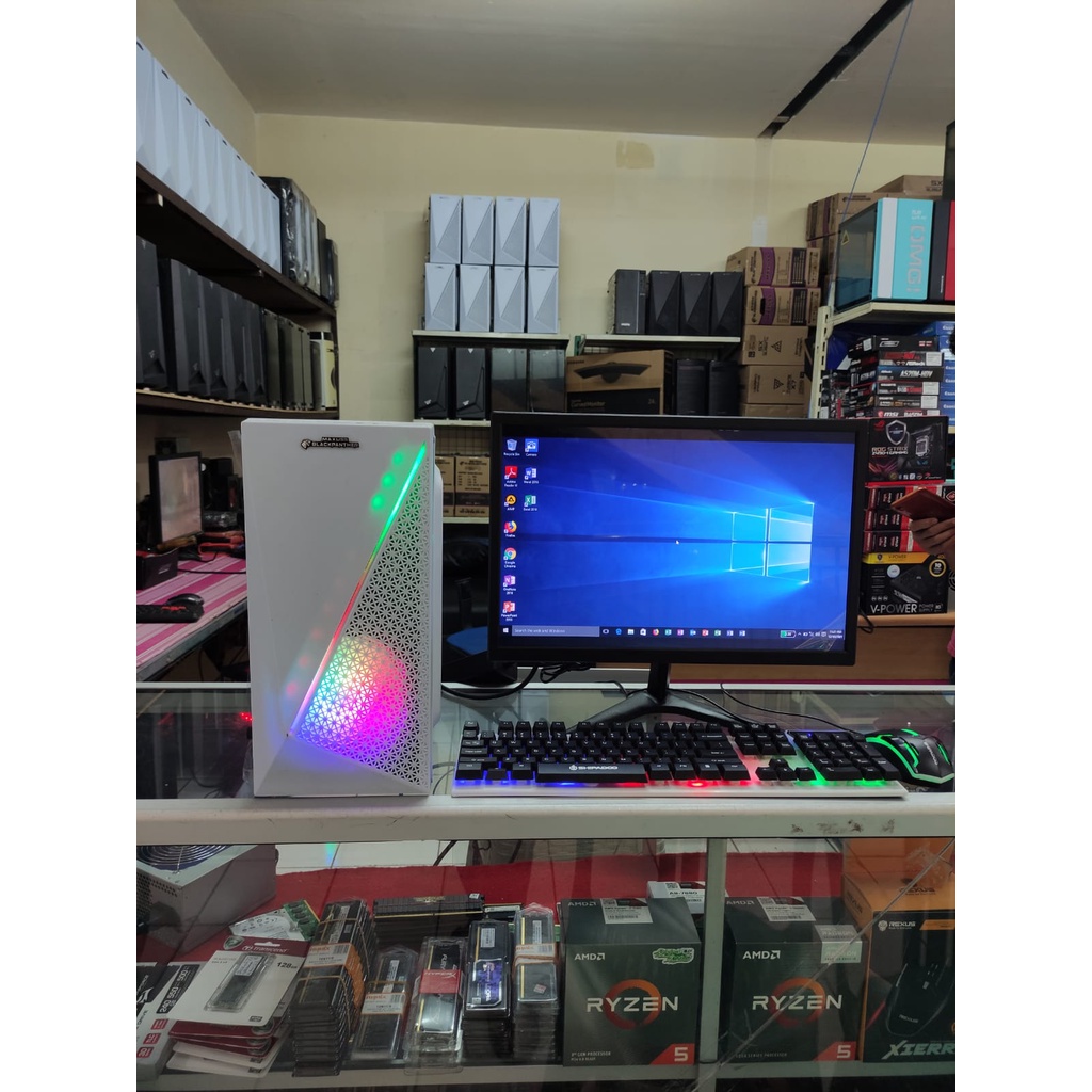 PC INTEL CORE I3 GEN 4 LED 22IN FULSET  RAKITAN