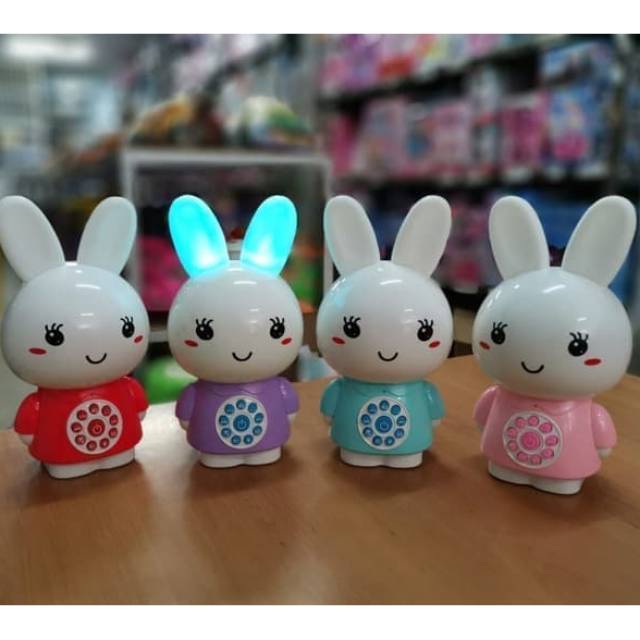 Mainan anak Rabbit story telling kelinci boneka dongeng