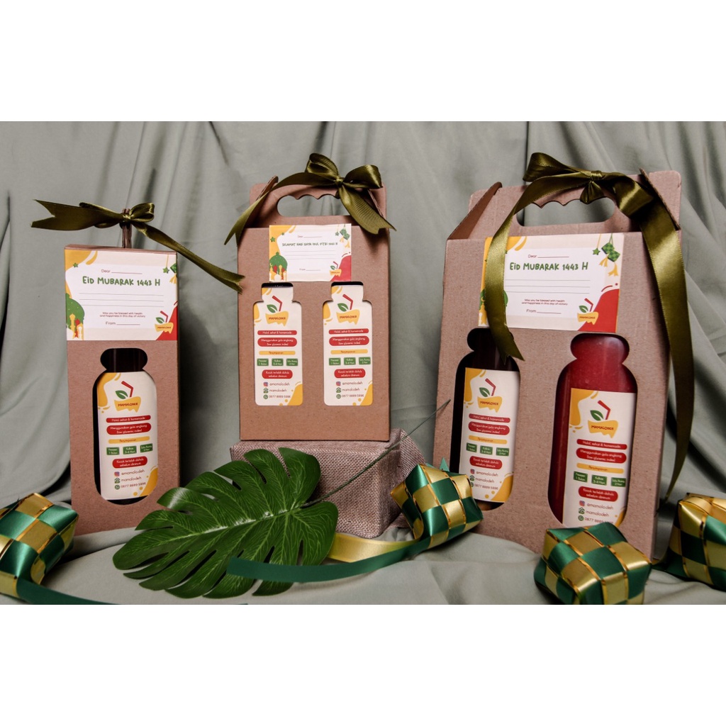 

Hampers atau Parcel Lebaran Minuman Sehat Lemon Sereh