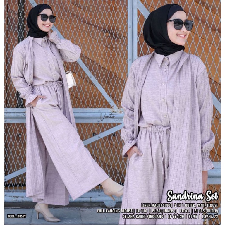 SANDRINA SET BY VENTE (ONESET, SETELAN CELANA)