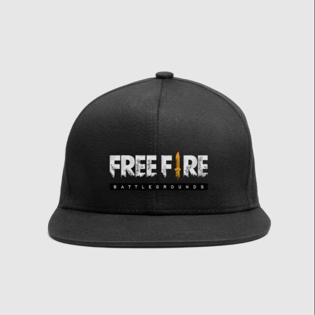 Snapback Anak Hiphop Bordir Freefire Snapback Anak Laki laki perempuan Umur 3-12 Tahun