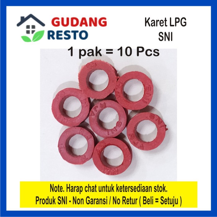 Karet Dalam Tabung LPG / Seal / Sil / Gas / Elpiji / Ring SNI