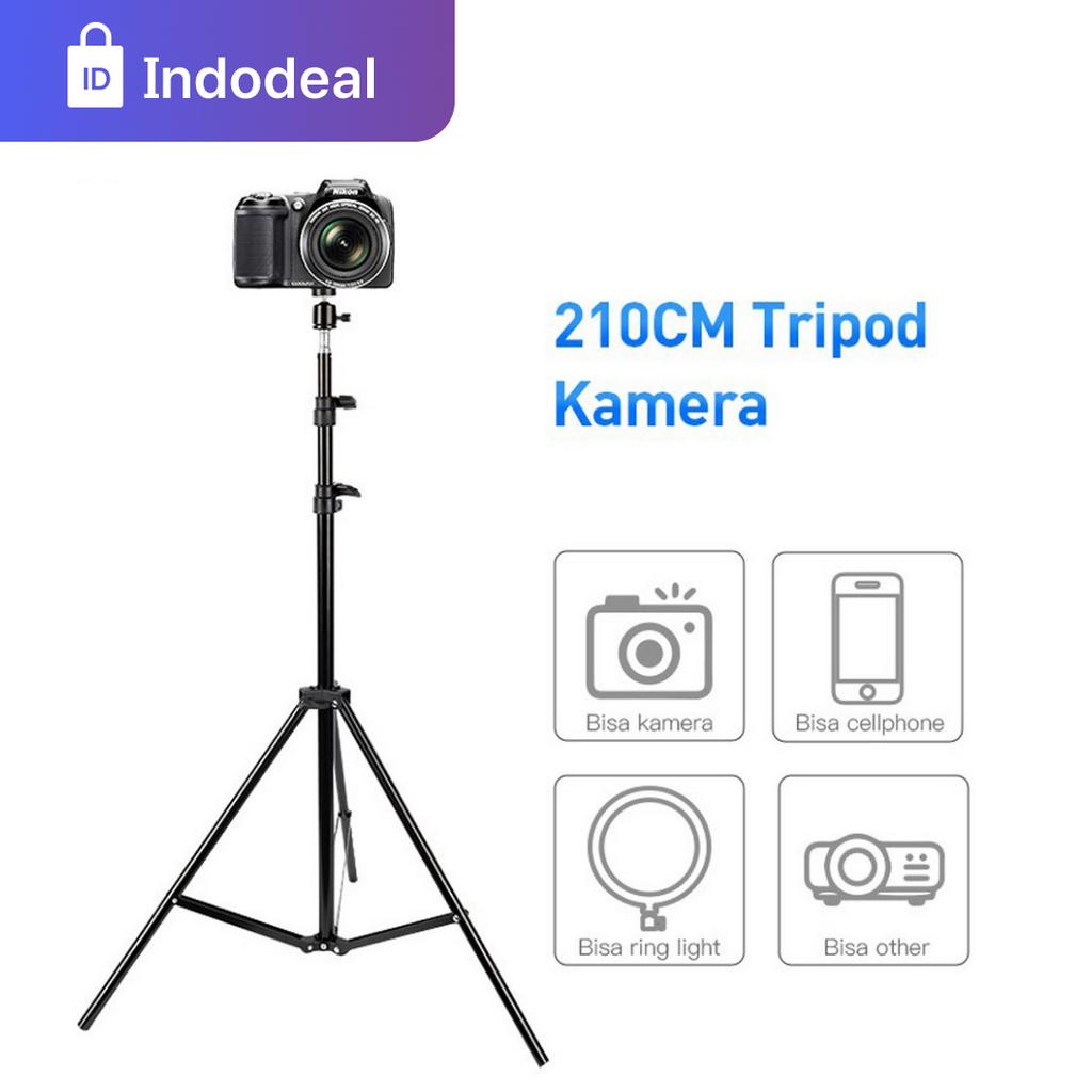 Tripod Handphone  / Tripod Kamera Ukuran 2,1 Meter