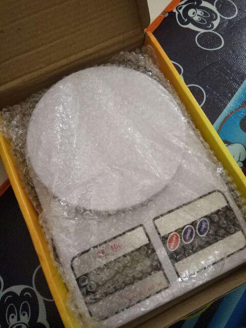 Timbangan Dapur Digital Chefio 10kg Oval / Timbangan Kue / Digital Scale