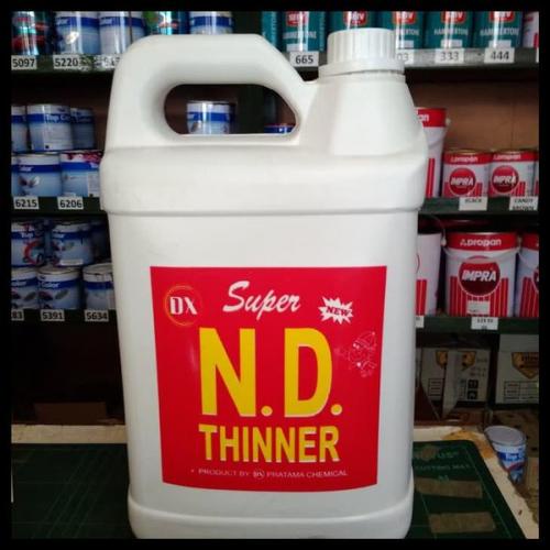 Thinner ND 1/2 liter / Thinner High Gloss Enamel / Pengencer cat besi minyak kayu /Thiner ND kaleng / Tiner cat / Thiner murah