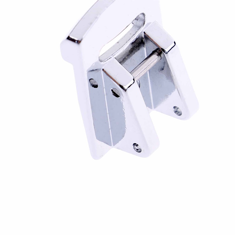 {LUCKID}Sliver Rolled Hem Curling Sewing Presser Foot For Sewing Machine Singer Janome