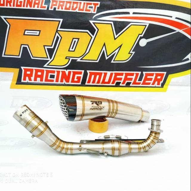 Knalpot R9 H2 Yamaha NMAX Powerboom