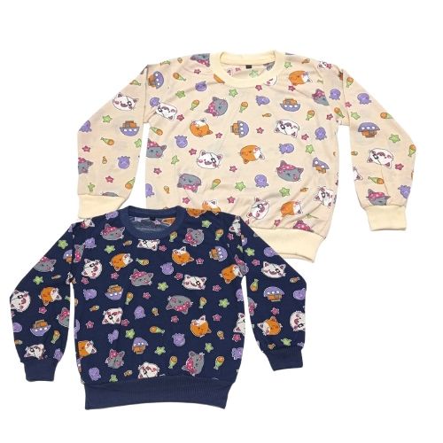 SWEATER BAYI | sweater animal perempuan usia 0-3 tahun allsize bahan flecee tebal