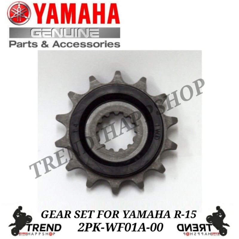 GEAR SET FOR YAMAHA R-15 2PK-WF01A-00