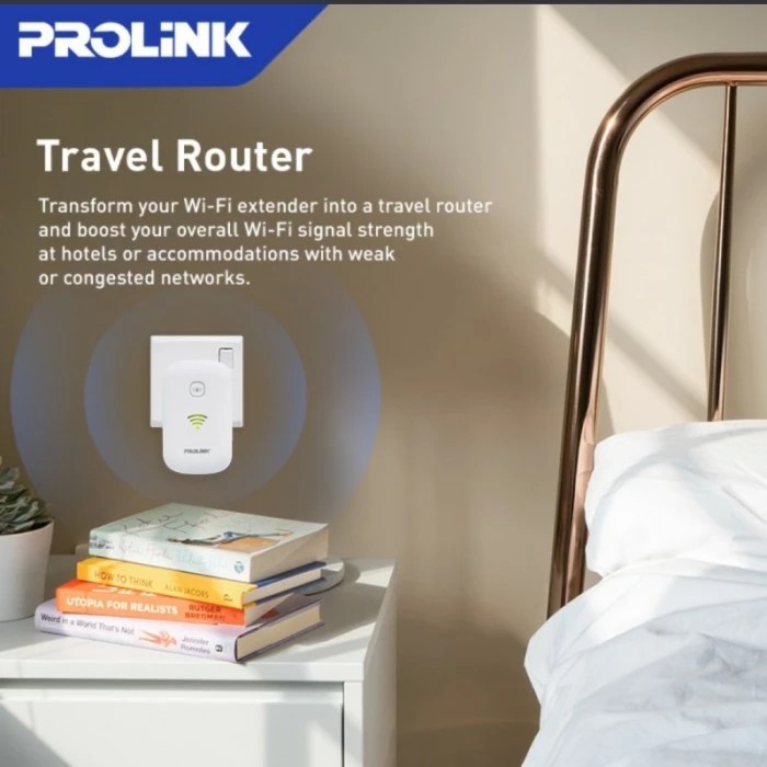 PROLINK WiFi Repeater AP Router 3 in 1 Penguat Sinyal Extender PEN1201 / EXTENDER