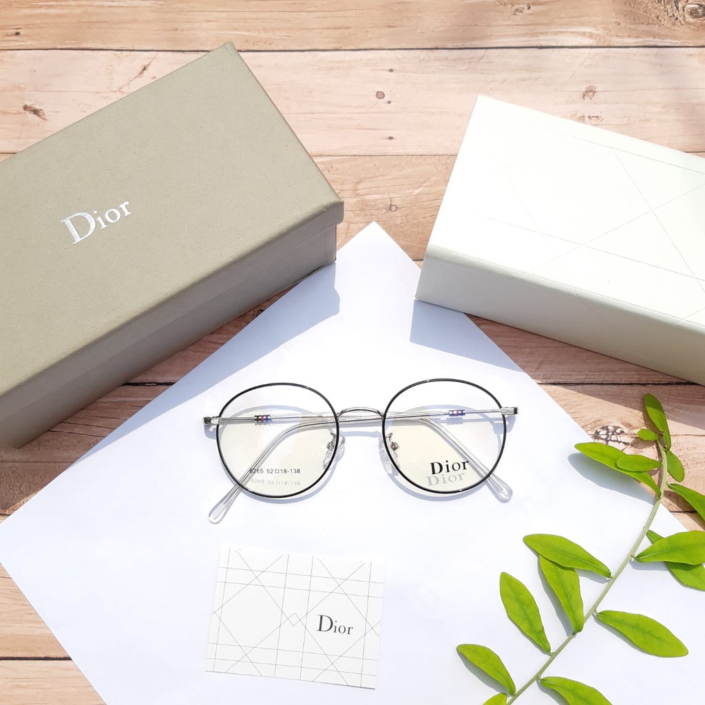 Frame kacamata 6265 SIZE 52-18-138 paket lensa antiradiasi
