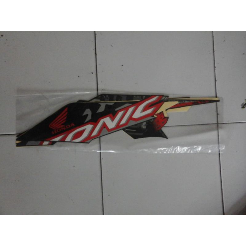 Sticker Striping Sonic 2018