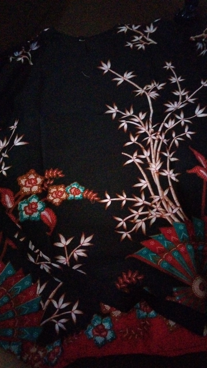 [ Terbaru ] Atasan Batik Wanita Kerja Kantor Ori Shabirah Batiksolo Blouse Blusebatik Batikmodern Xl