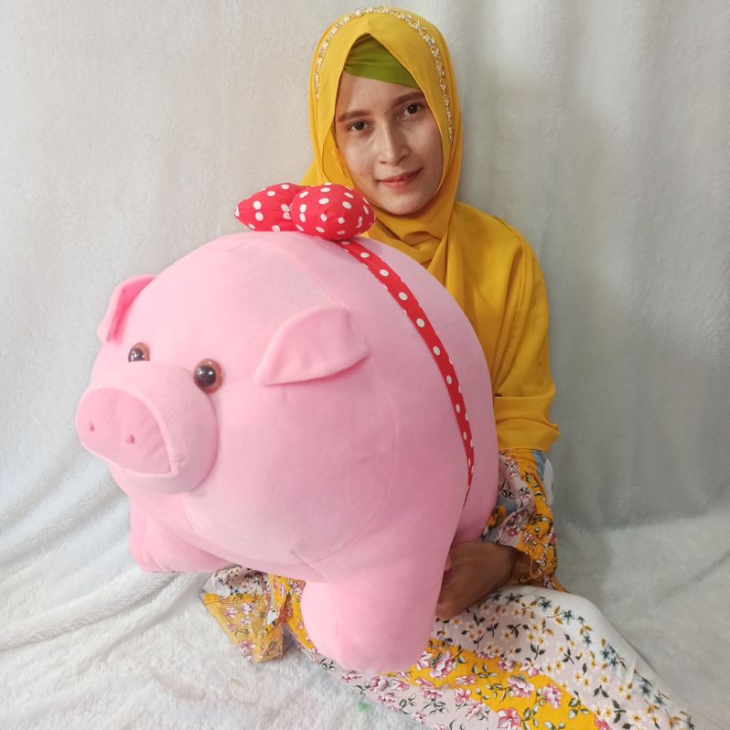 Boneka Piglet babi jumbo