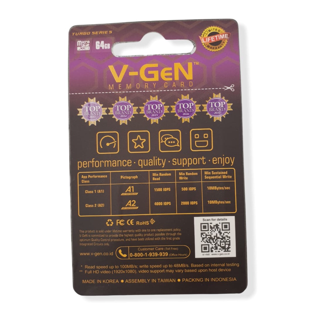 ORIGINAL MEMORY V-GEN CARD 8GB, 16GB, 32GB. 64GB MICRO SD CLASS6 SPEED UP TO 100 MB/S / V-Gen Vgen Micro SD Vgen Memory MicroSD / Memory V-Gen / Memory